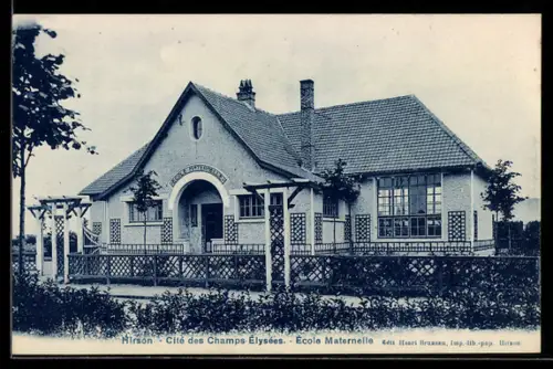 AK Hirson, Cité des Champs-Élysées, Ecole Maternelle