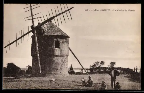 AK Guéric /Ile aux-Moines, Le Moulin du Guéric