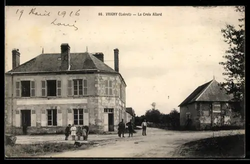 AK Vrigny /Loiret, La Croix Allard