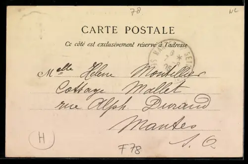 AK Porcheville, Rue Principale