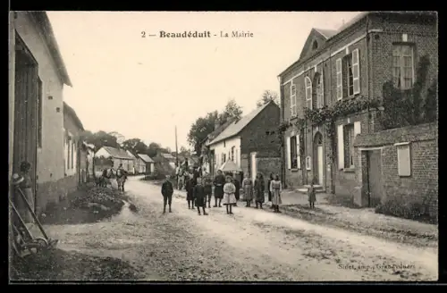 AK Beaudéduit, La Mairie