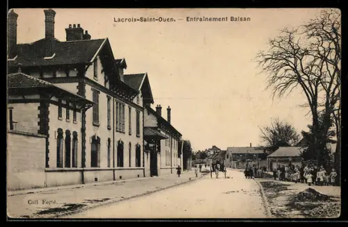 AK Lacroix-Saint-Ouen, Entrainement Balsan