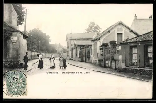AK Sarcelles, Boulevard de la Gare