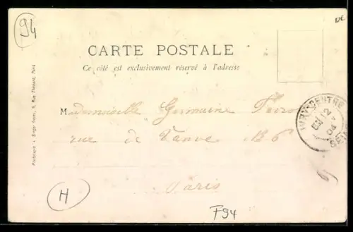 AK Ivry-sur-Seine, Rue du Parc