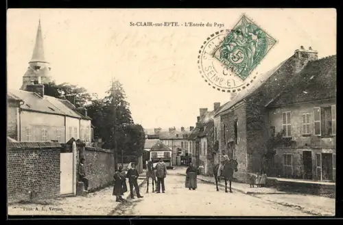 AK St-Clair-sur-Epte, L`Entrée du Pays, Eglise