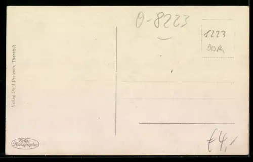 AK Tharandt, Ruine und Schloss