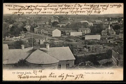 AK Amal, Panorama mit Strassenpartie