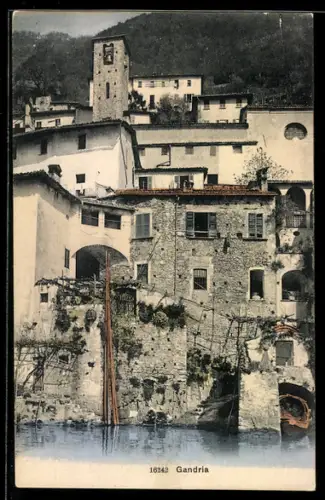 AK Gandria, Lugano, Häuseransichten