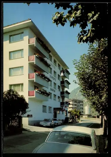 AK Brig /Wallis, Hotel Europe Garni M. Steiner-Dulio