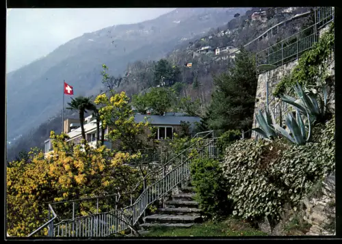AK Ascona /Lago Maggiore, Hotel Casa Berno