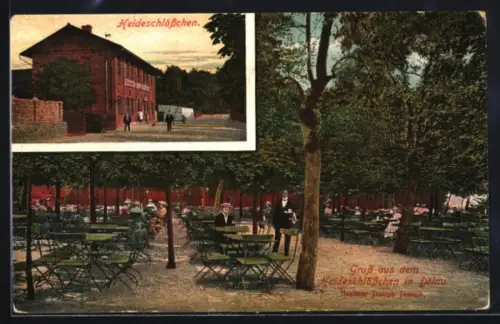 AK Dölau OT Halle, Restaurant Heideschlösschen