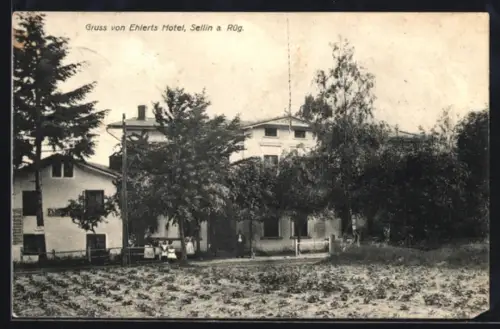 AK Sellin a. Rüg., Hotel Ehlert