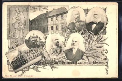 AK Wernigerode, Fürst Christian Ernst zu Stolberg-Wernigerode, Altes Lyceum, Neues Gymnasium