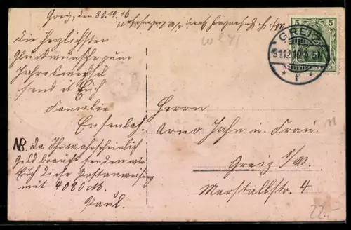 AK Geldscheine und Münzen