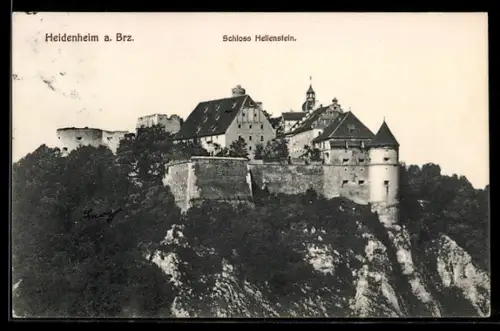 AK Heidenheim a. Brz., Schloss Hellenstein