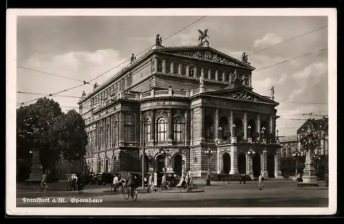 AK Frankfurt a. M., Das Opernhaus