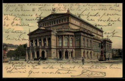 AK Frankfurt a. M., Die Oper