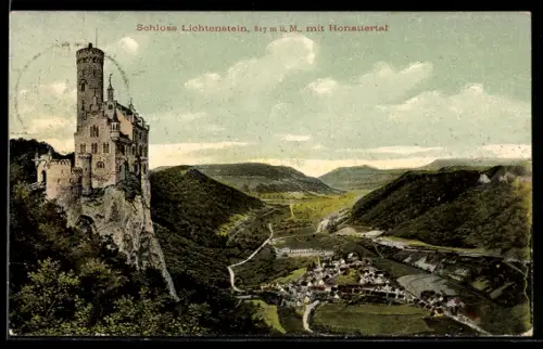 AK Lichtenstein, Schloss Lichtenstein, Honauertal