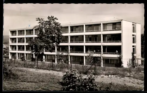 AK Ehingen /Donau, Kreiskrankenhaus aus der Vogelschau