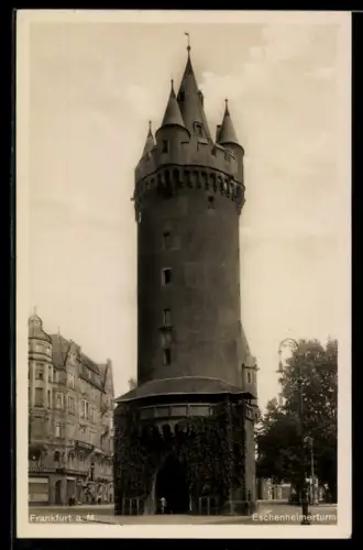 AK Frankfurt a. M., Eschenheimer Turm