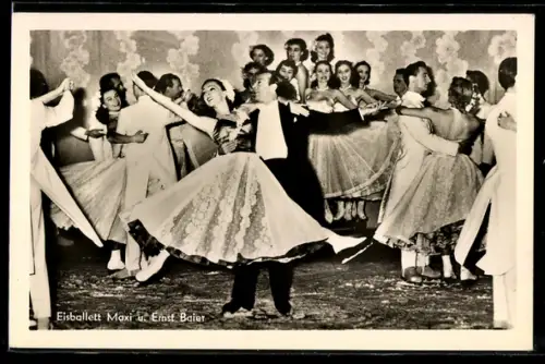 AK Eisballett Maxi und Ernst Baier, Schlittschuhläufer