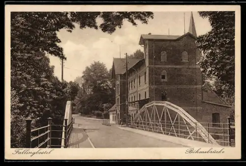 AK Fallingbostel, Partie bei der Böhmebrücke