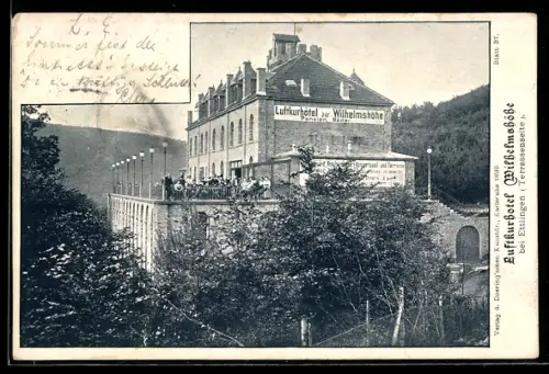 AK Ettlingen, Gasthaus Wilhelmshöhe