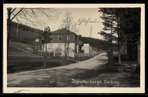 AK Geising, Ansicht Jugendherberge