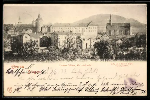 AK Siegen, Unteres Schloss, Martini-Kirche