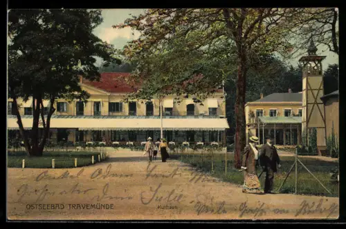 AK Travemünde, Partie am Kurhaus