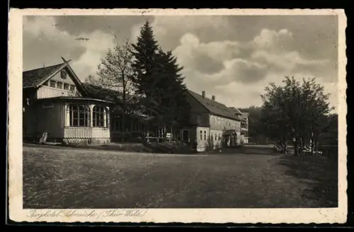 AK Schmücke /Thüringer Wald, Berg-Hotel Schmücke, Inh. Albert Wieprecht