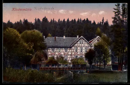 AK Friedrichroda, Gasthof Klostermühle