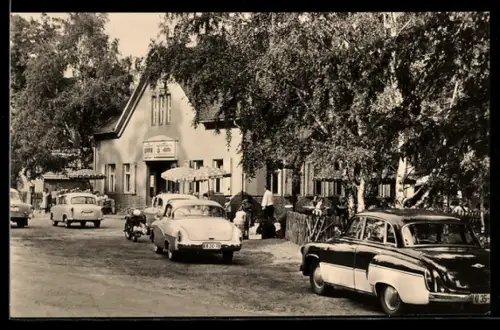 AK Gommlo /Dübener Heide, HO-Gaststätte Oppin