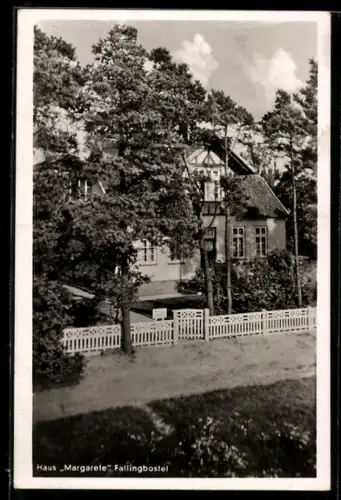 AK Fallingbostel, Gasthof Haus Margarete, Bes. Frau S. Schaper