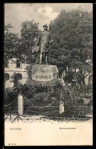 AK Siegen, Bismarckdenkmal