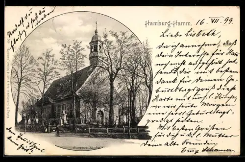 AK Hamburg /Hamm, Kirche