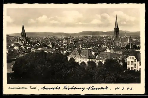 AK Kaiserslautern, Totalansicht Richtung Neustadt