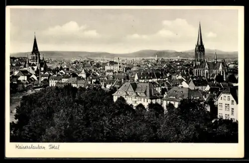 AK Kaiserslautern, Totalansicht mit Fernblick