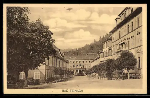 AK Bad Teinach, Hotel Hirsch und umliegende Gebäude