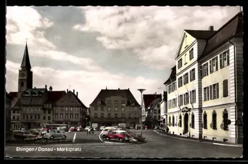 AK Ehingen /Donau, Marktplatz