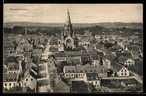 AK Kaiserslautern, Blick über die Dächer