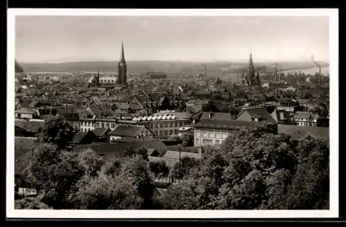 AK Kaiserslautern /Pfalz, Teilansicht mit Kirche