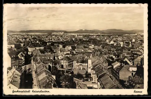 AK Kaiserslautern, Teilansicht mit Strassenpartie