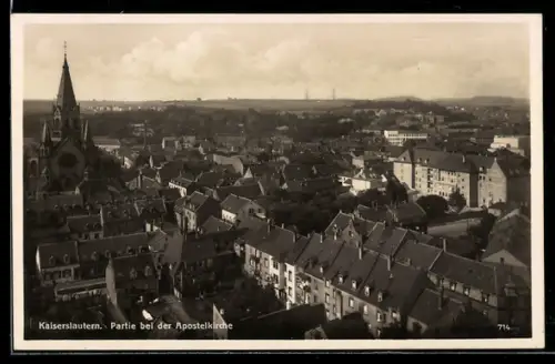 AK Kaiserslautern, Partie bei der Apostelkirche