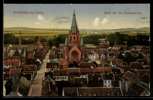 AK Kaiserslautern, Blick auf die Kirche