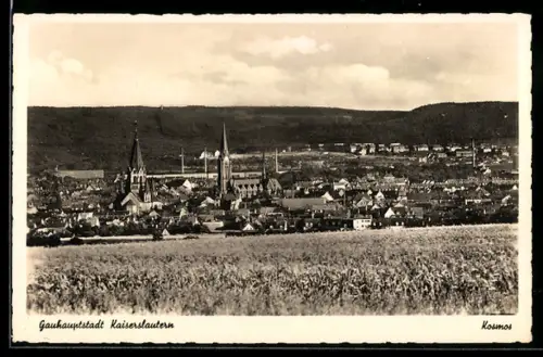 AK Kaiserslautern, Teilansicht mit Kirche