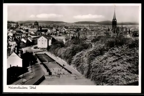 AK Kaiserslautern, Totalansicht mit Kirche