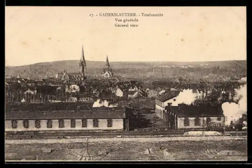 AK Kaiserslautern, Totalansicht mit Kirche