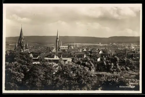 AK Kaiserslautern, Teilansicht mit Kirche