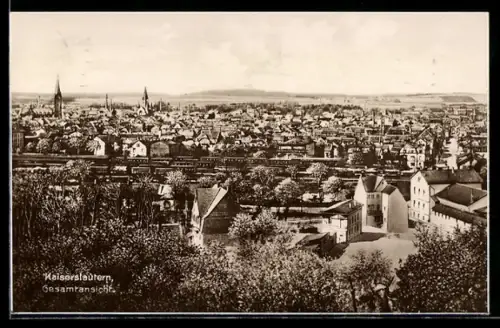 AK Kaiserslautern, Gesamtansicht mit Kirche